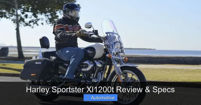 Harley Sportster Xl1200t Review & Specs