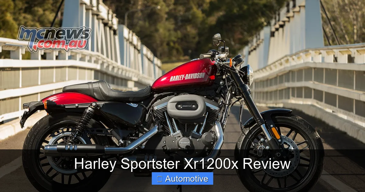 Harley Sportster Xr1200x Review