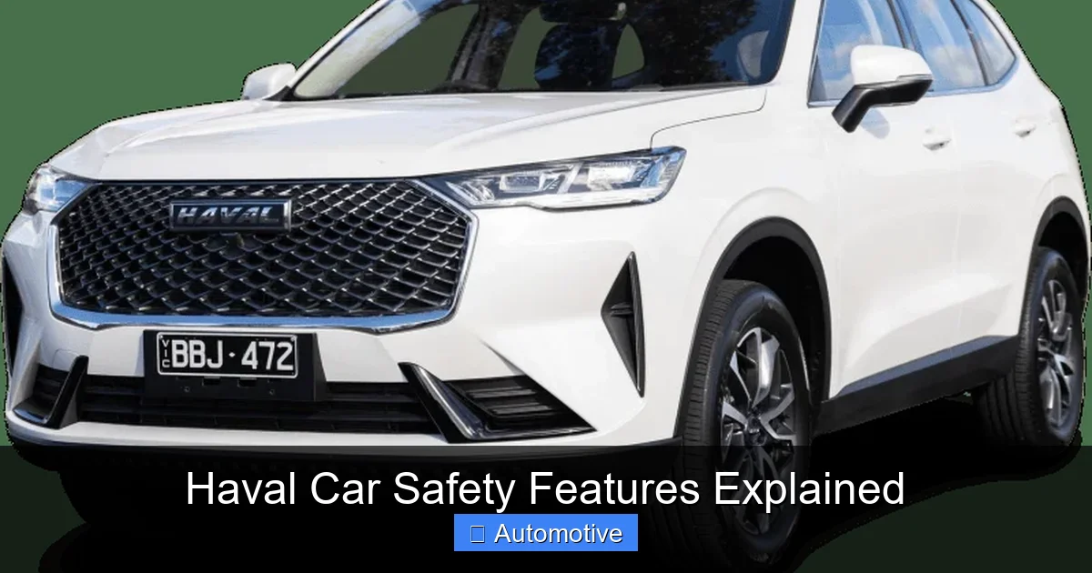 Haval Car Safety Features Explained