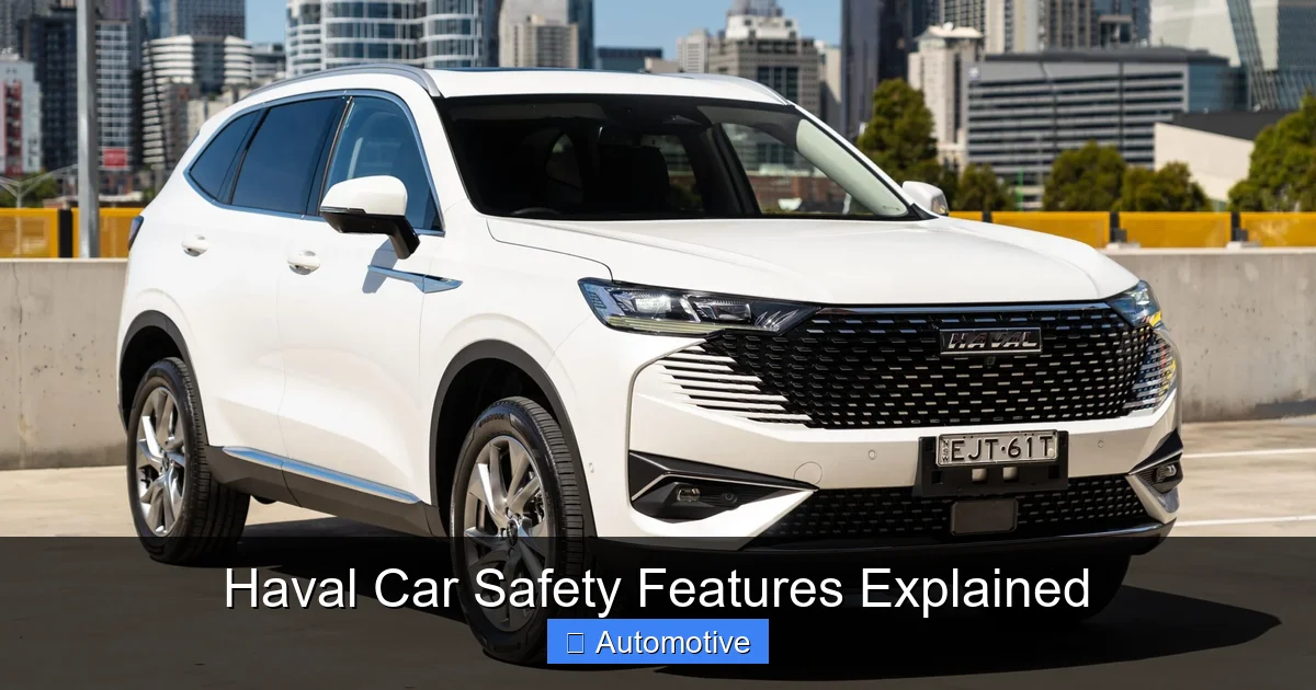 Haval Car Safety Features Explained