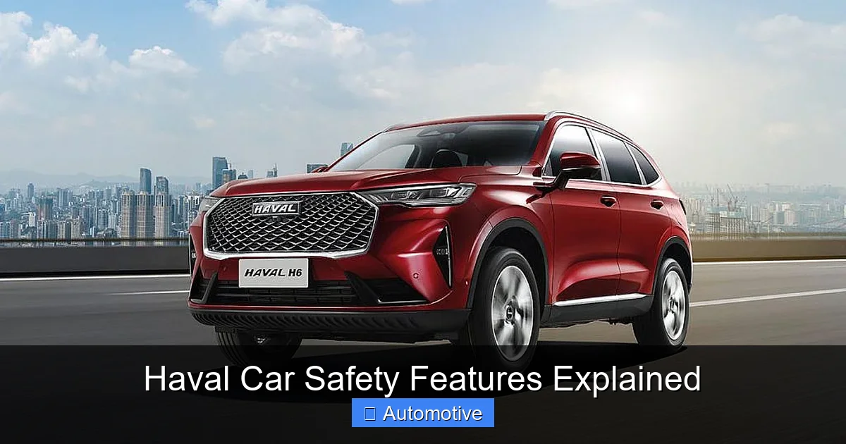 Haval Car Safety Features Explained