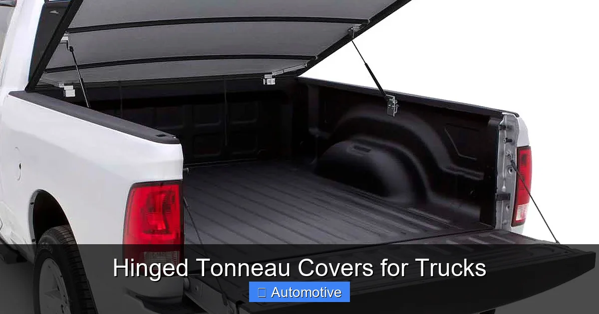 Hinged Tonneau Covers for Trucks