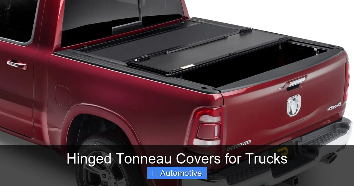 Hinged Tonneau Covers for Trucks