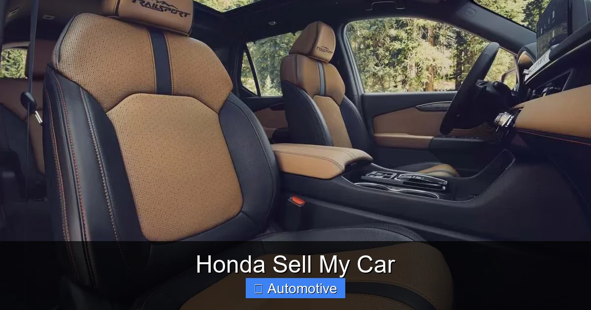 Honda Sell My Car