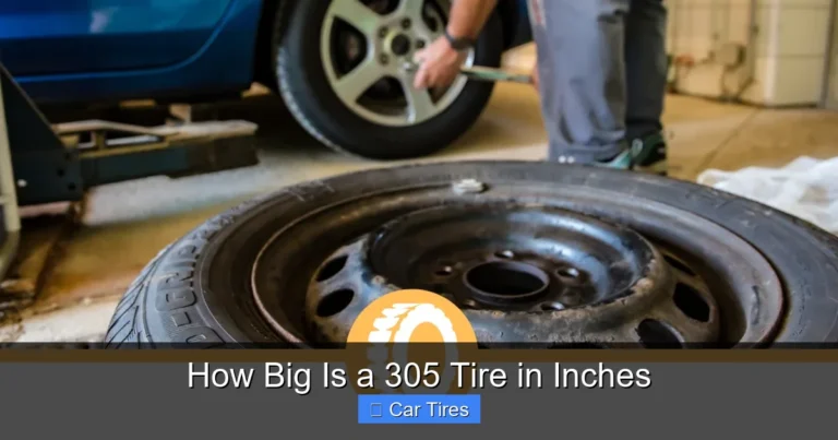 How Big Is a 305 Tire in Inches
