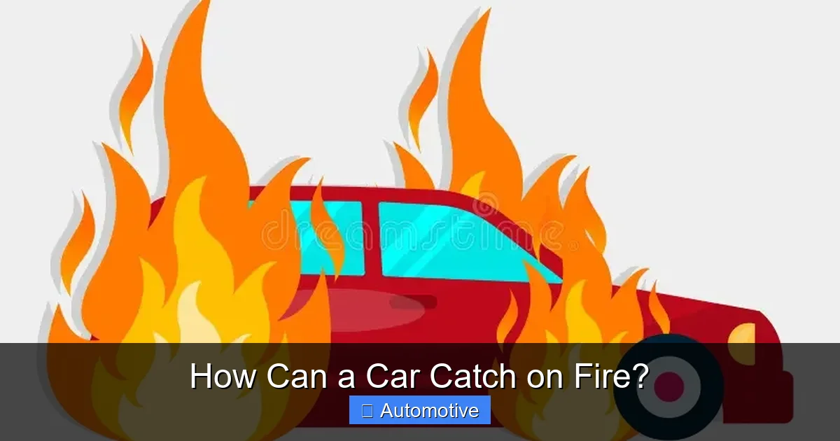 How Can a Car Catch on Fire?