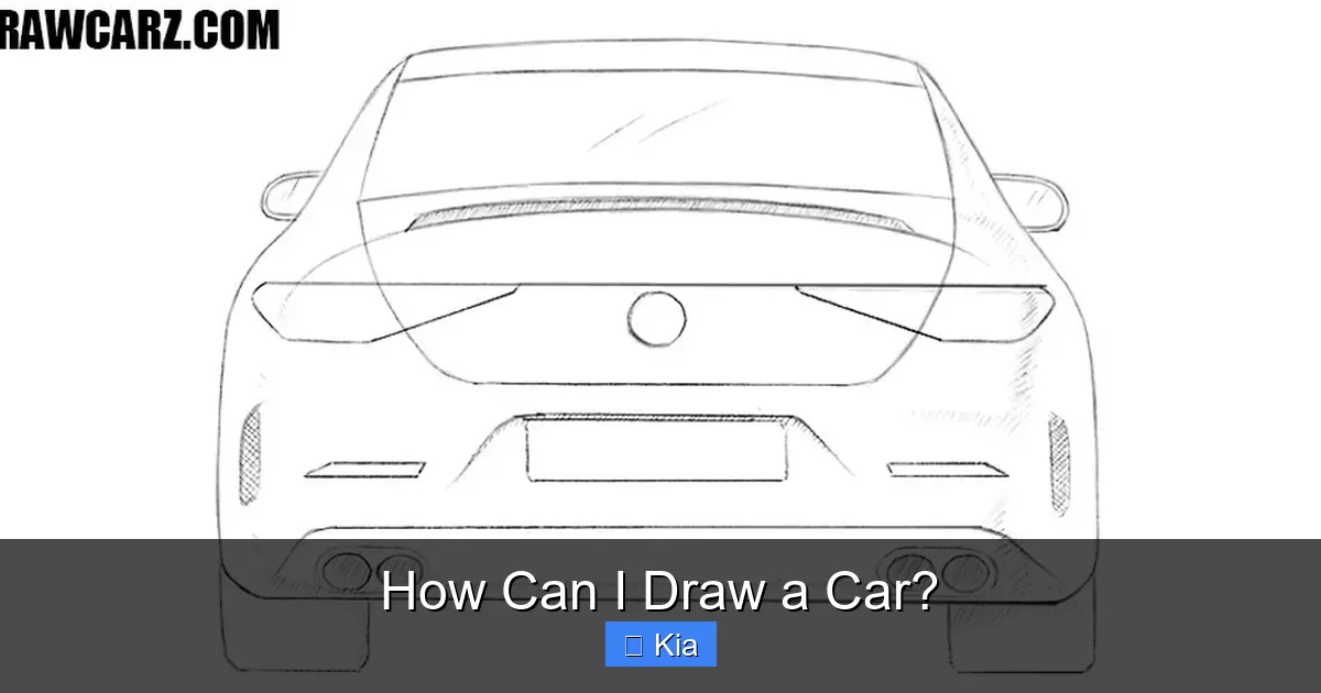 How Can I Draw a Car?