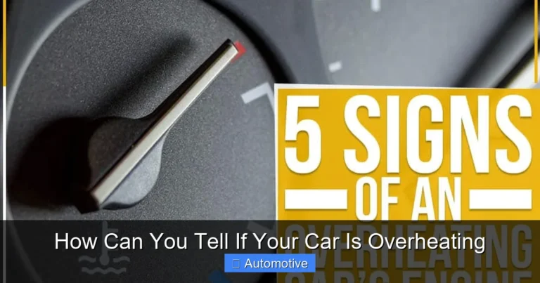 How Can You Tell If Your Car Is Overheating