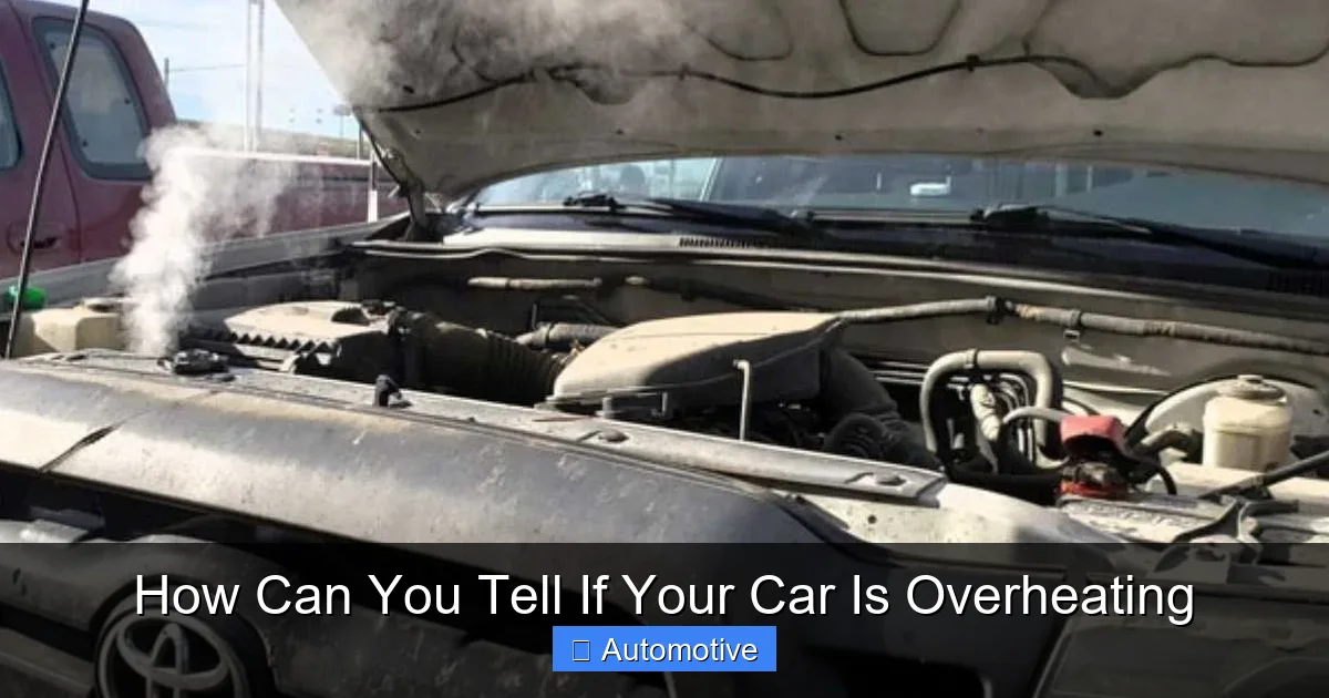 How Can You Tell If Your Car Is Overheating