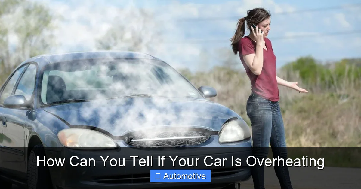 How Can You Tell If Your Car Is Overheating