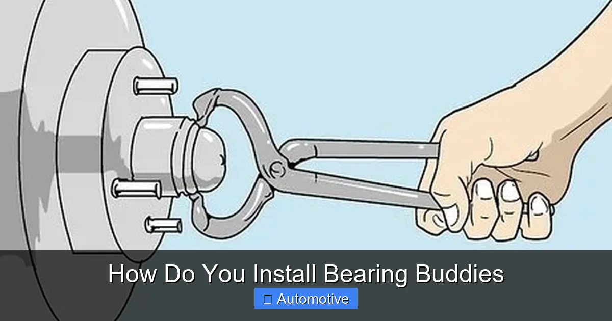 How Do You Install Bearing Buddies