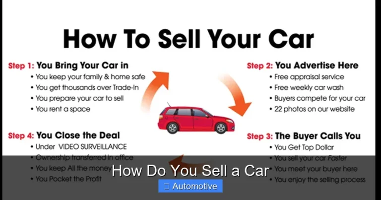 How Do You Sell a Car