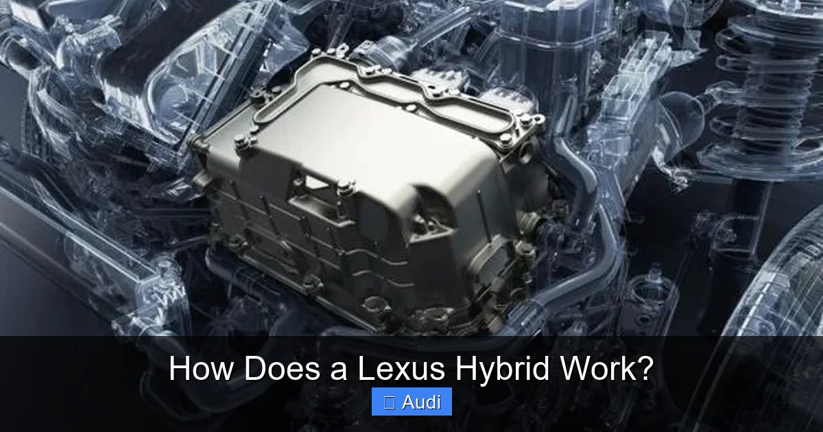 How Does a Lexus Hybrid Work?