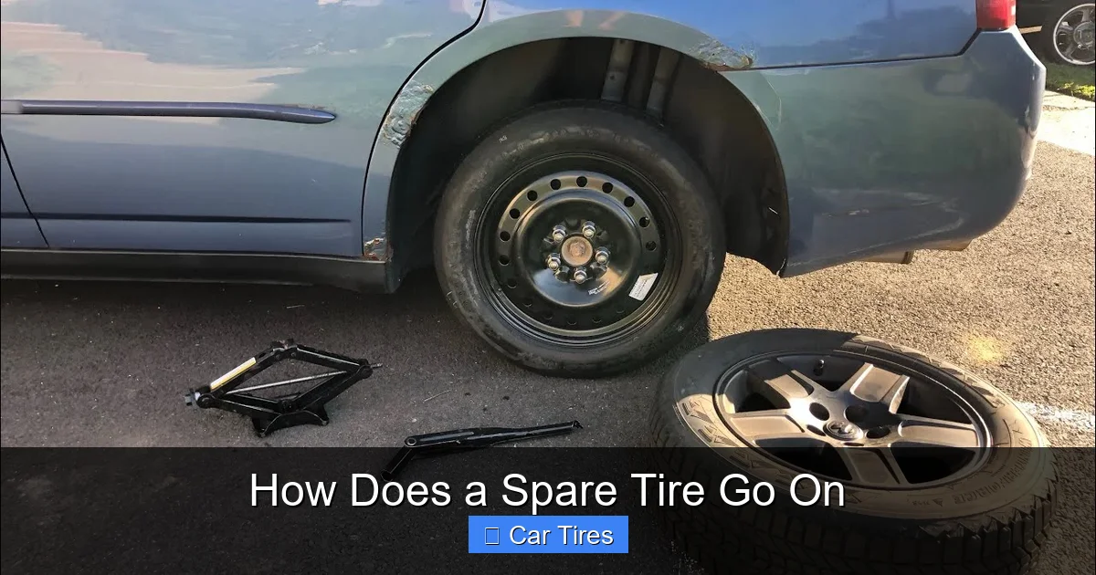 How Does a Spare Tire Go On