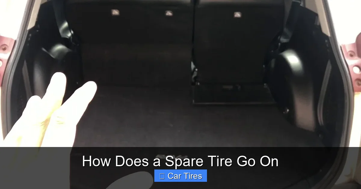 How Does a Spare Tire Go On