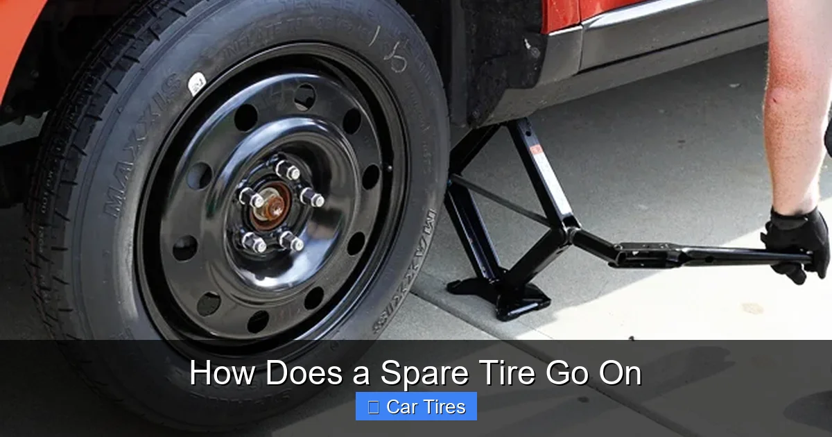 How Does a Spare Tire Go On