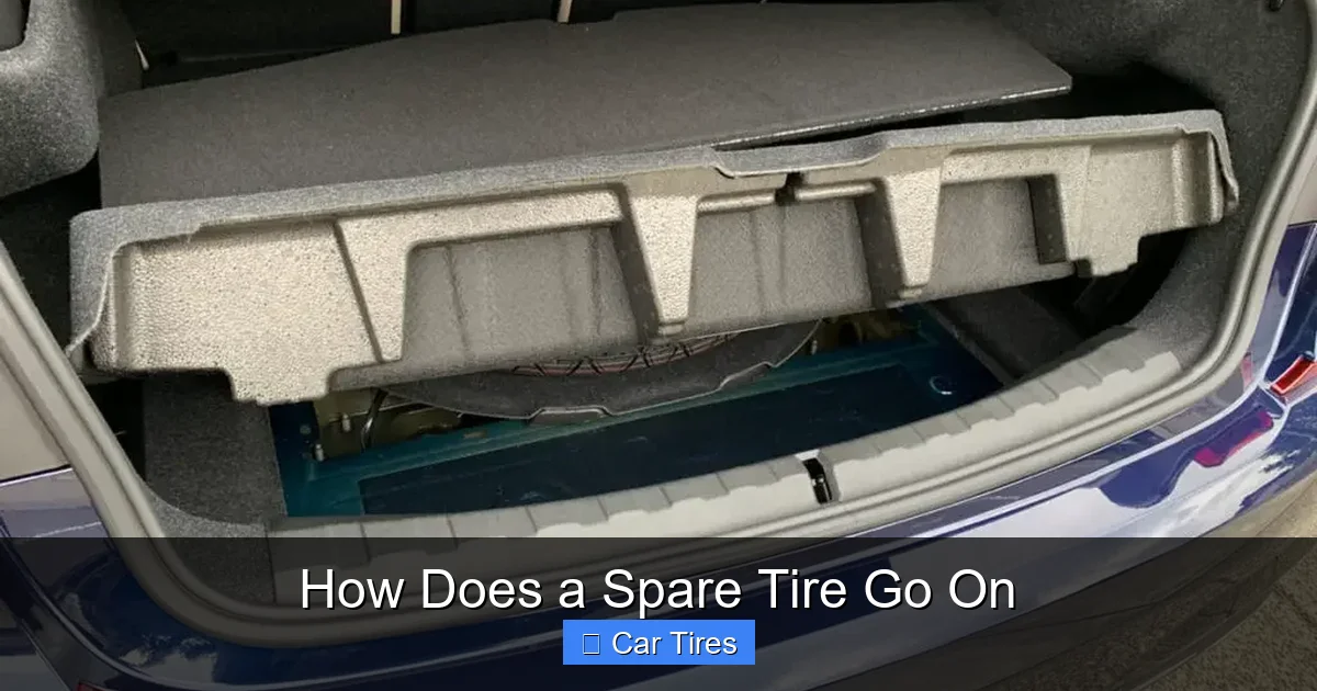 How Does a Spare Tire Go On