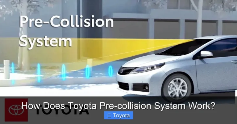 How Does Toyota Pre-collision System Work?