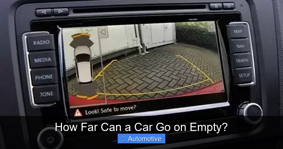 How Far Can a Car Go on Empty?