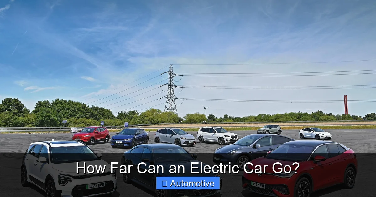 How Far Can an Electric Car Go?