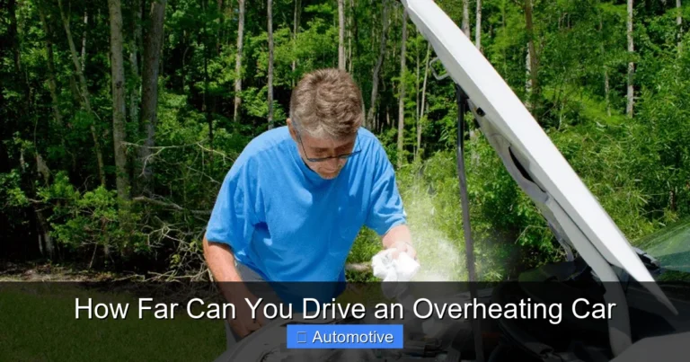 How Far Can You Drive an Overheating Car