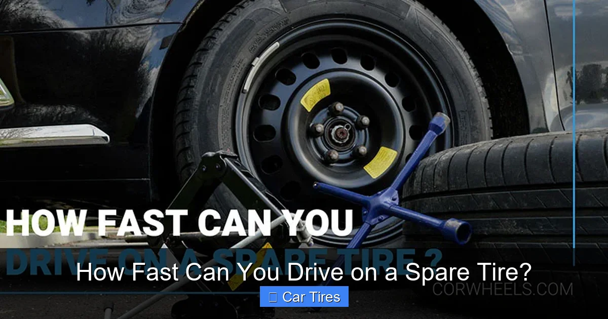How Fast Can You Drive on a Spare Tire?