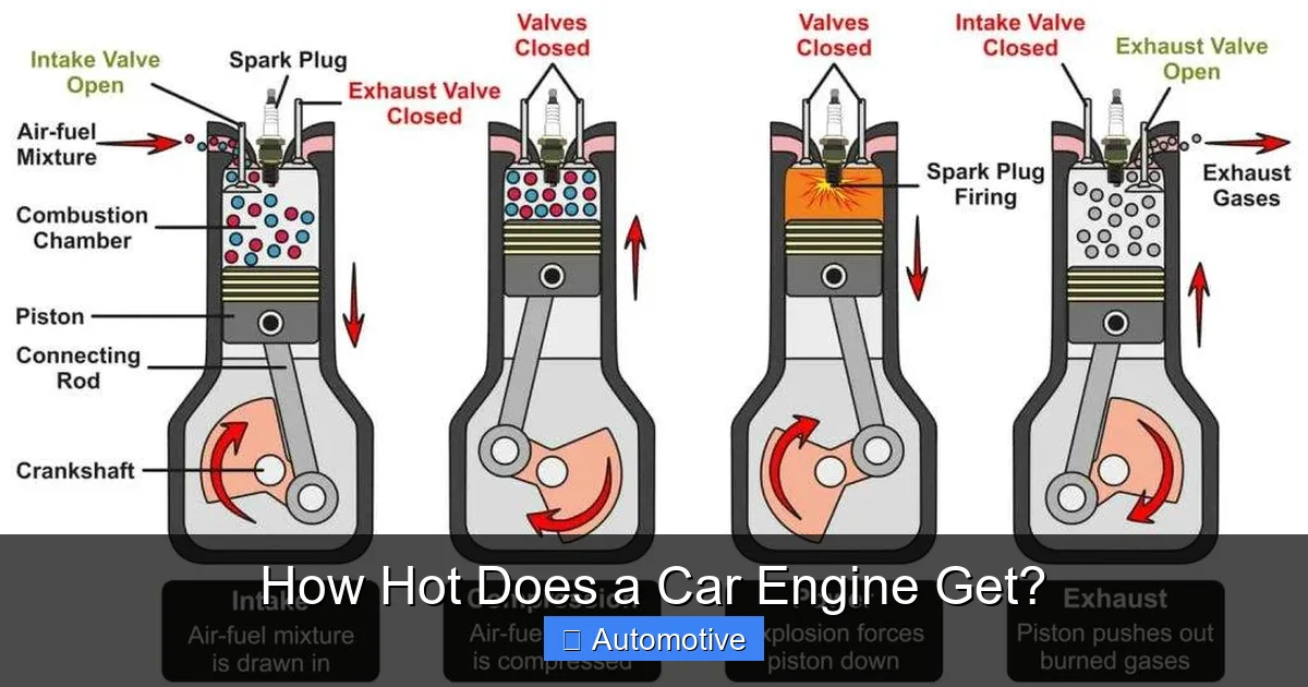 How Hot Does a Car Engine Get?