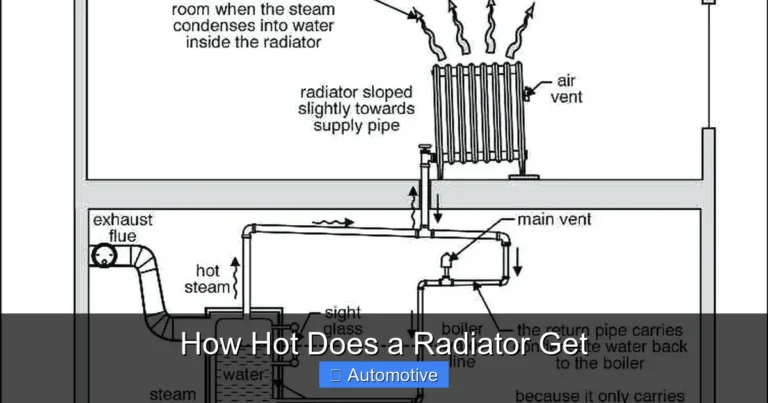 How Hot Does a Radiator Get