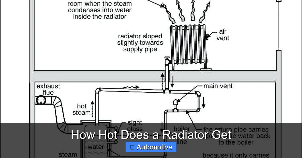 How Hot Does a Radiator Get