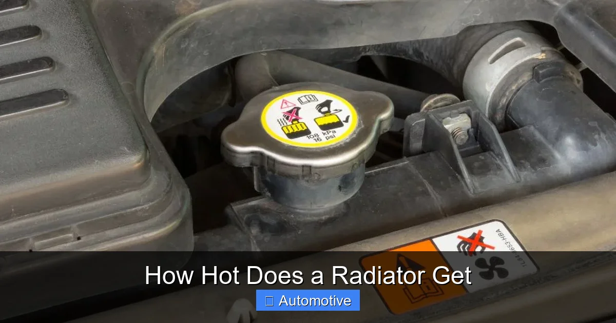 How Hot Does a Radiator Get