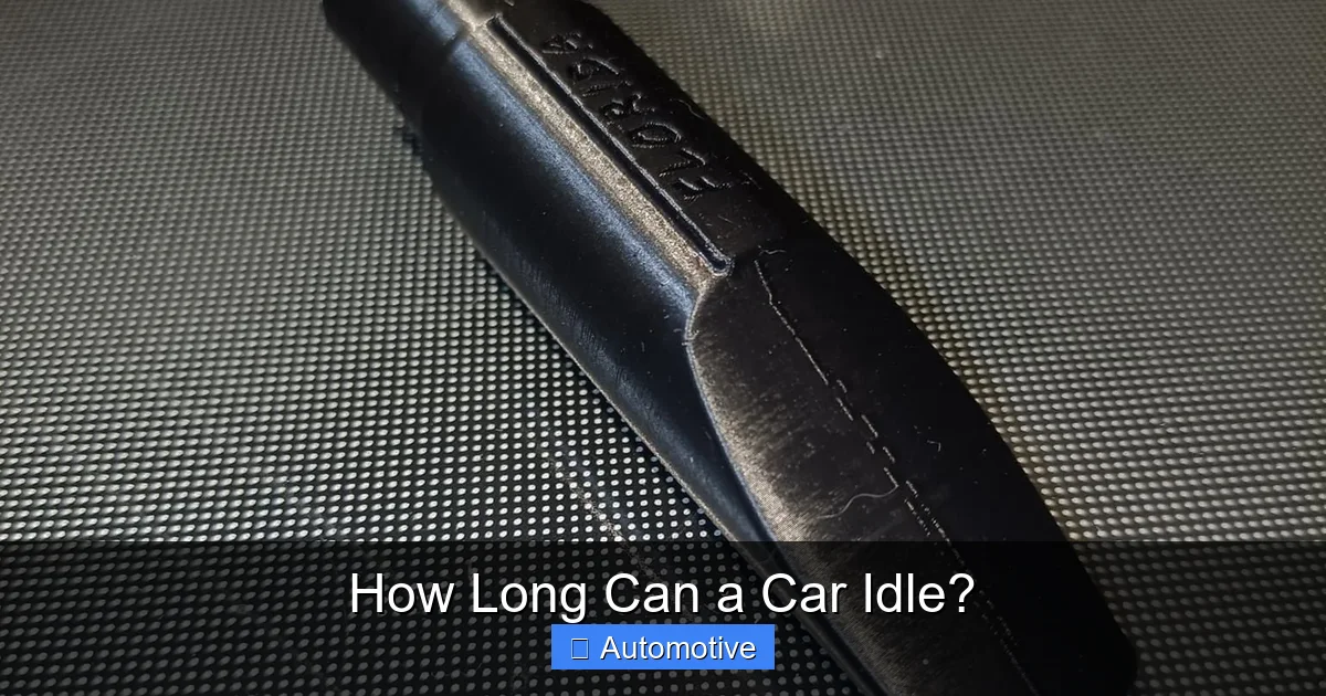 How Long Can a Car Idle?