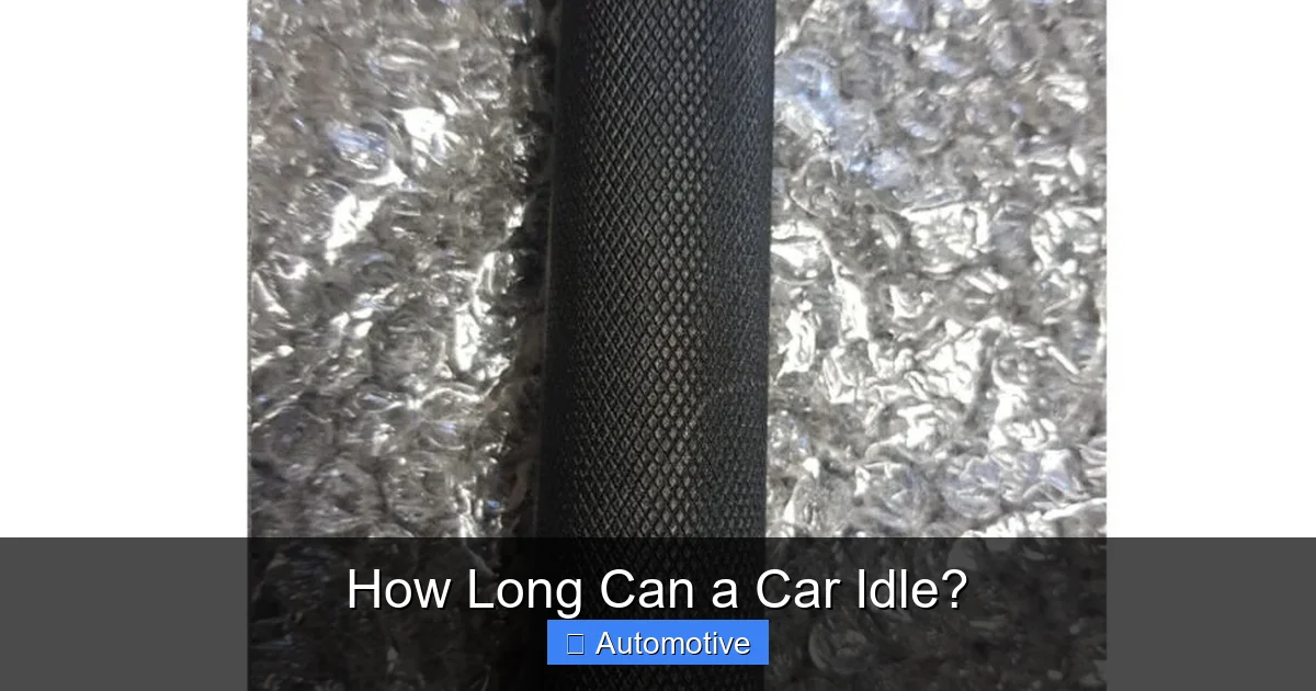 How Long Can a Car Idle?