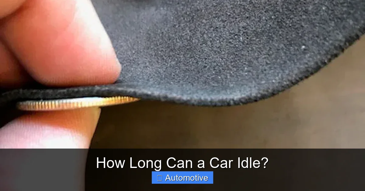 How Long Can a Car Idle?