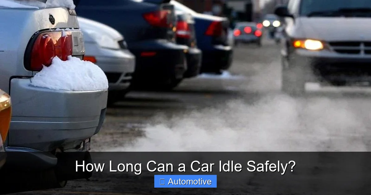 How Long Can a Car Idle Safely?