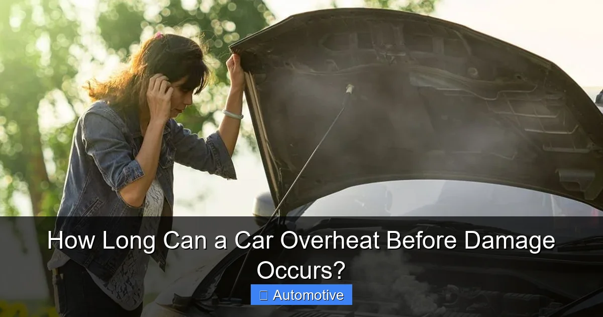 How Long Can a Car Overheat Before Damage Occurs?