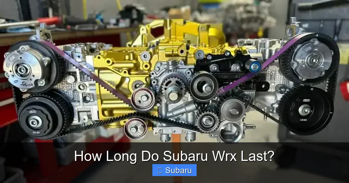 How Long Do Subaru Wrx Last?