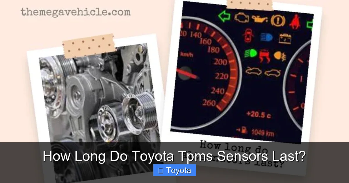 How Long Do Toyota Tpms Sensors Last?