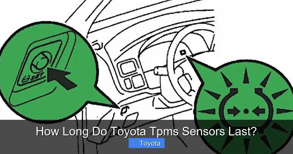 How Long Do Toyota Tpms Sensors Last?