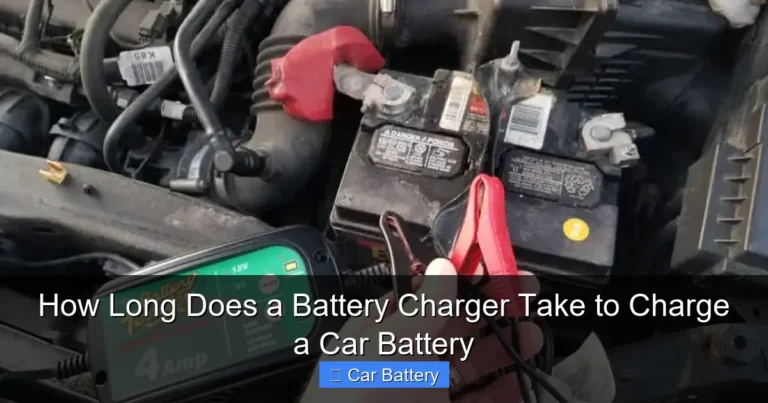 How Long Does a Battery Charger Take to Charge a Car Battery