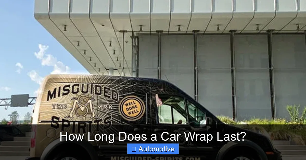 How Long Does a Car Wrap Last?