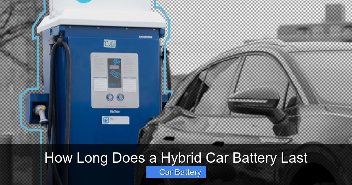 How Long Does a Hybrid Car Battery Last