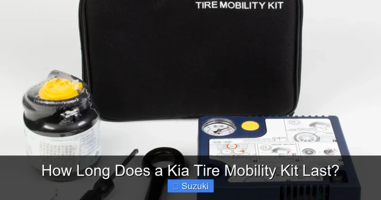 How Long Does a Kia Tire Mobility Kit Last?