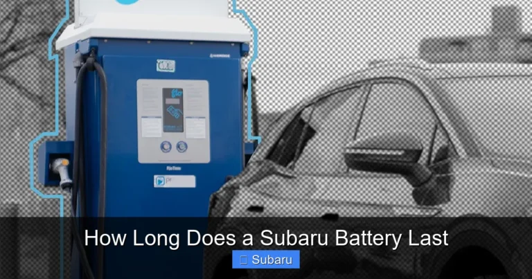 How Long Does a Subaru Battery Last