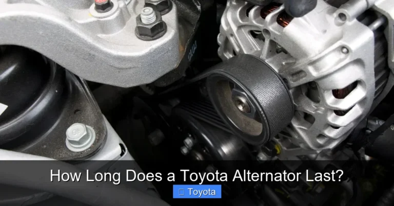 How Long Does a Toyota Alternator Last?