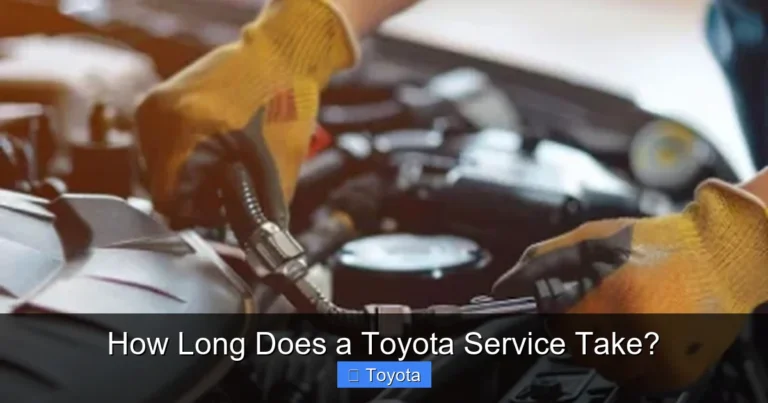 How Long Does a Toyota Service Take?
