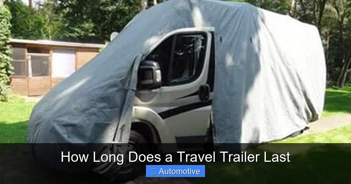 How Long Does a Travel Trailer Last