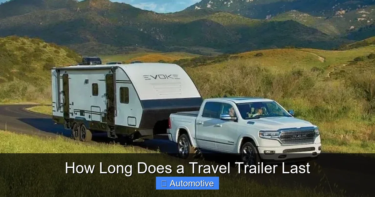 How Long Does a Travel Trailer Last