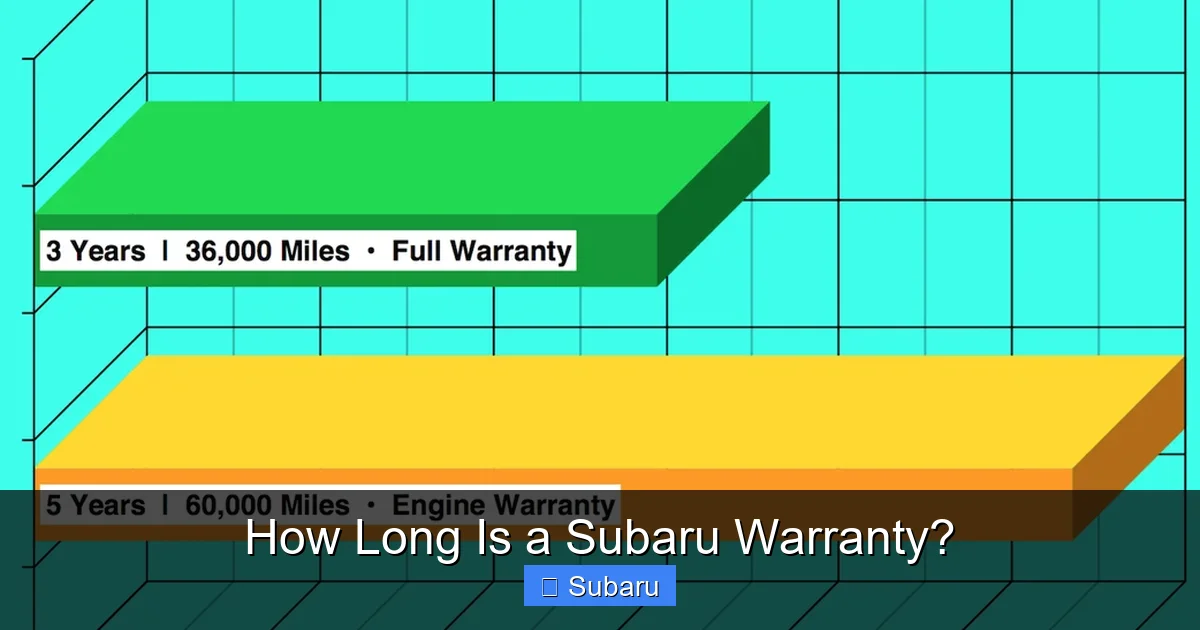 How Long Is a Subaru Warranty?