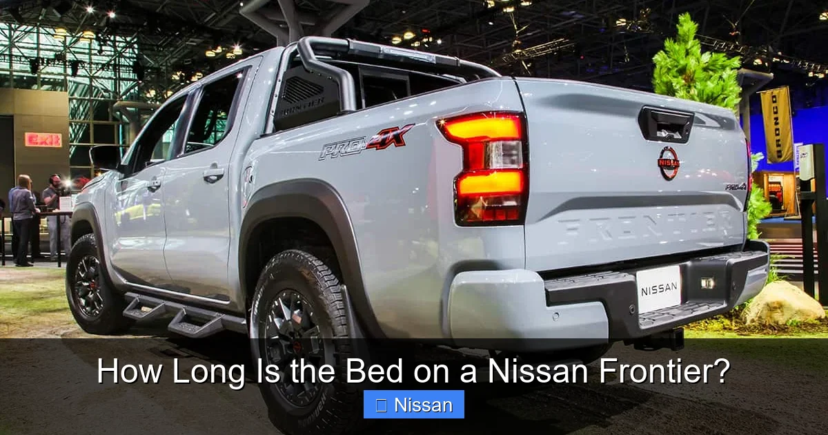 How Long Is the Bed on a Nissan Frontier?