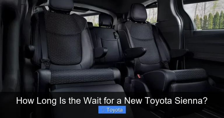 How Long Is the Wait for a New Toyota Sienna?